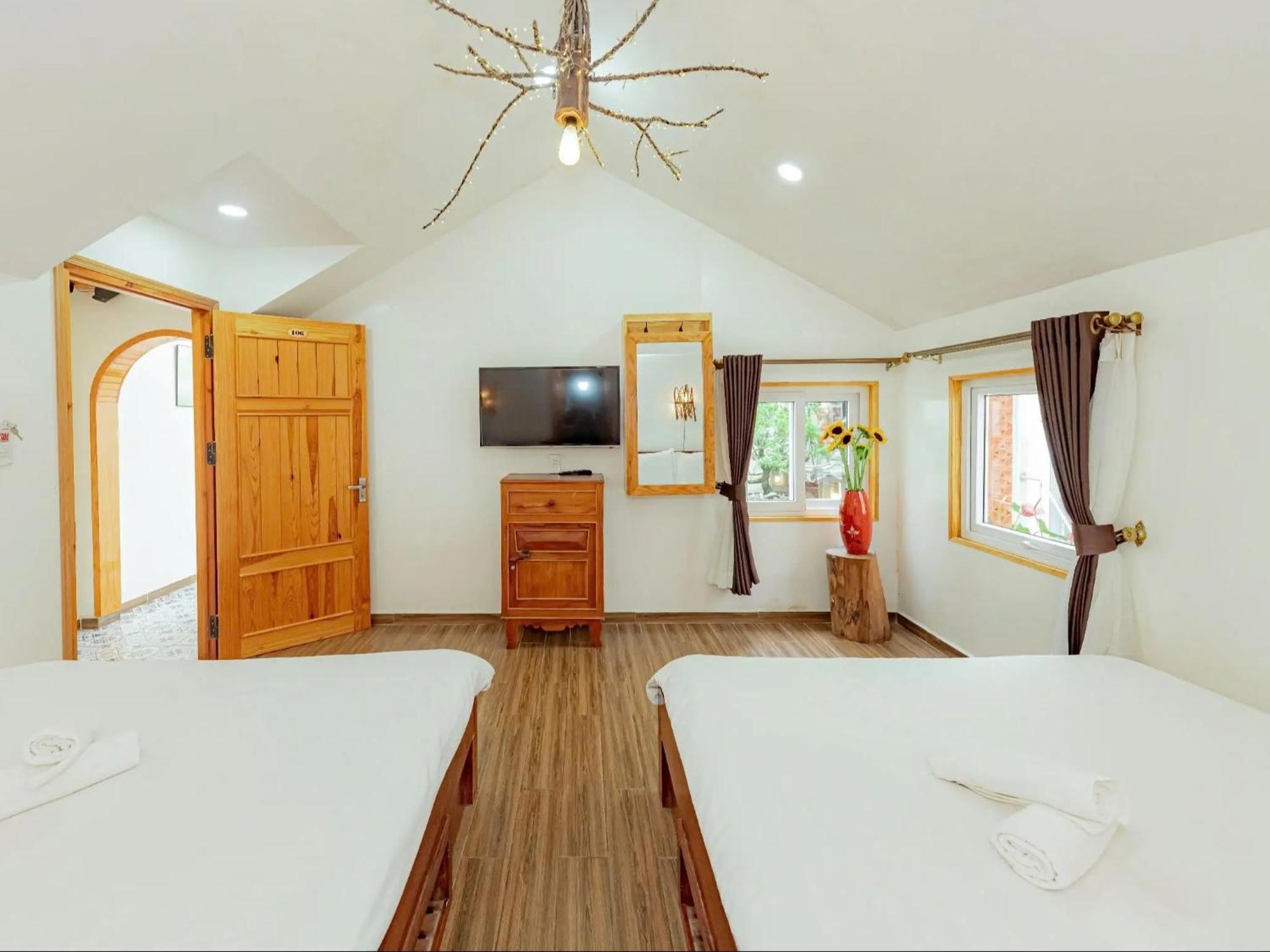 Villa Nho Xinh Khu Chi Lang Bagian luar foto